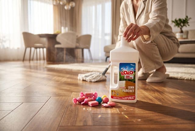 Detergent Lemn Parchet Bubblegum 1Kg