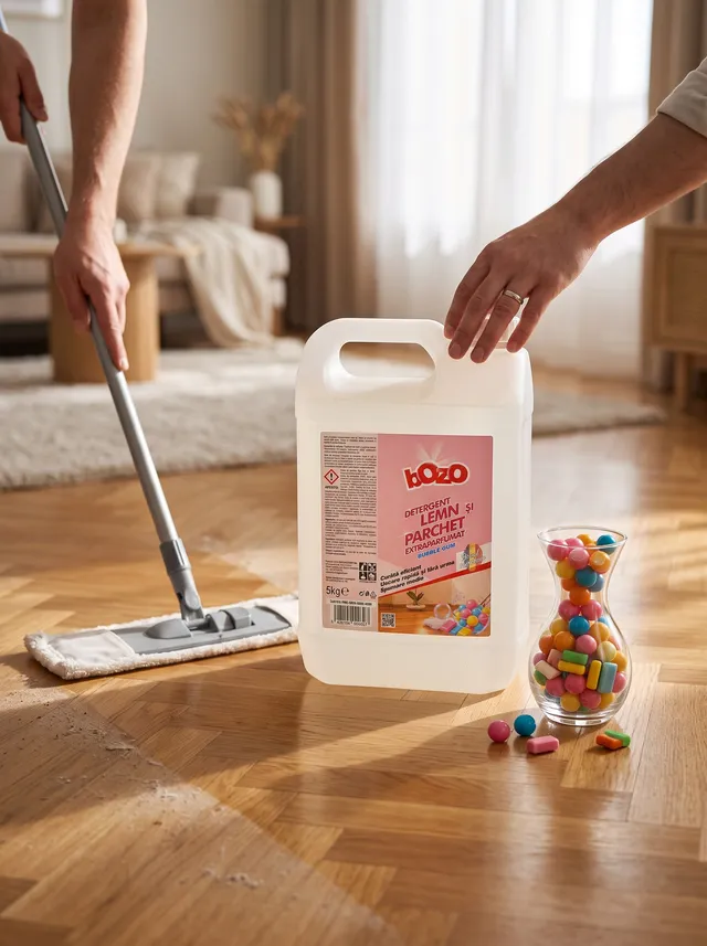 Detergent Lemn Parchet Bubblegum 5Kg